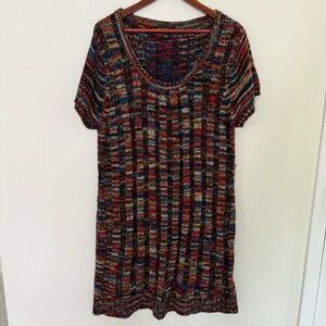 Forever 21 Colorful Knit Sweater Dress Size 3X
